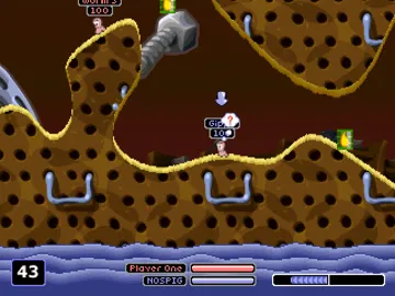 Worms Armageddon (GE) screen shot game playing